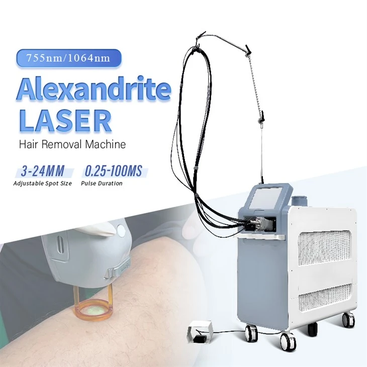 755 nm+1064 nm Alexandrietlaser
