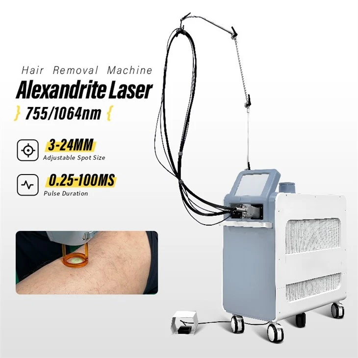 755nm+1064nm Alexandrite Laser