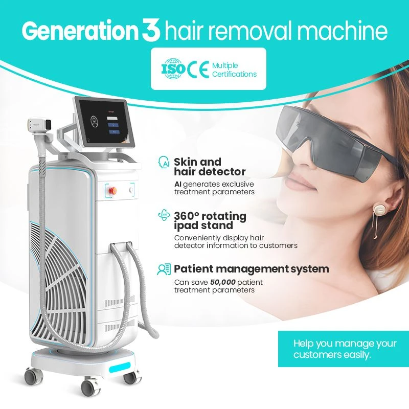 Diode laser ontharingapparaat