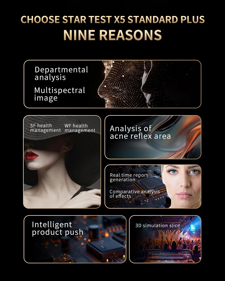 MNLT AI Skin Analysis Device – 3D 9-Spectrum Smart Analyzer factory
